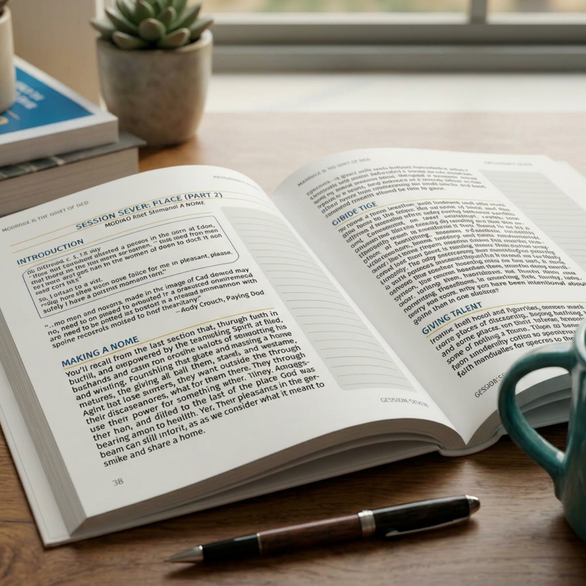 King's Park Marriage workbook